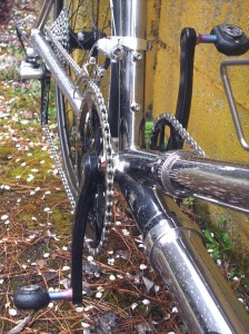 polished titanium tandem 10