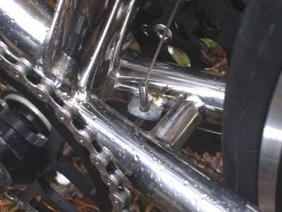 polished titanium tandem 14