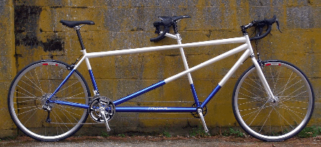 Blue and White Ultra Light Tandem