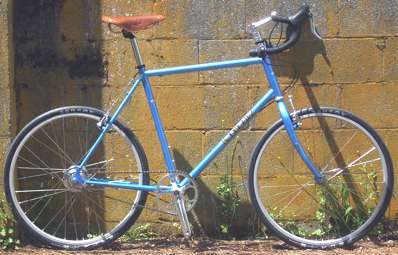 Blue Rodriguez Rohloff Bike
