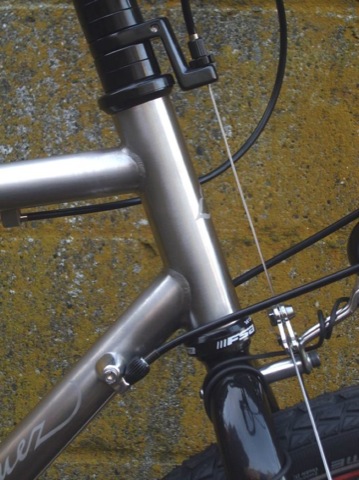 Stainless Steel Rodriguez Touring bike with Rohloff