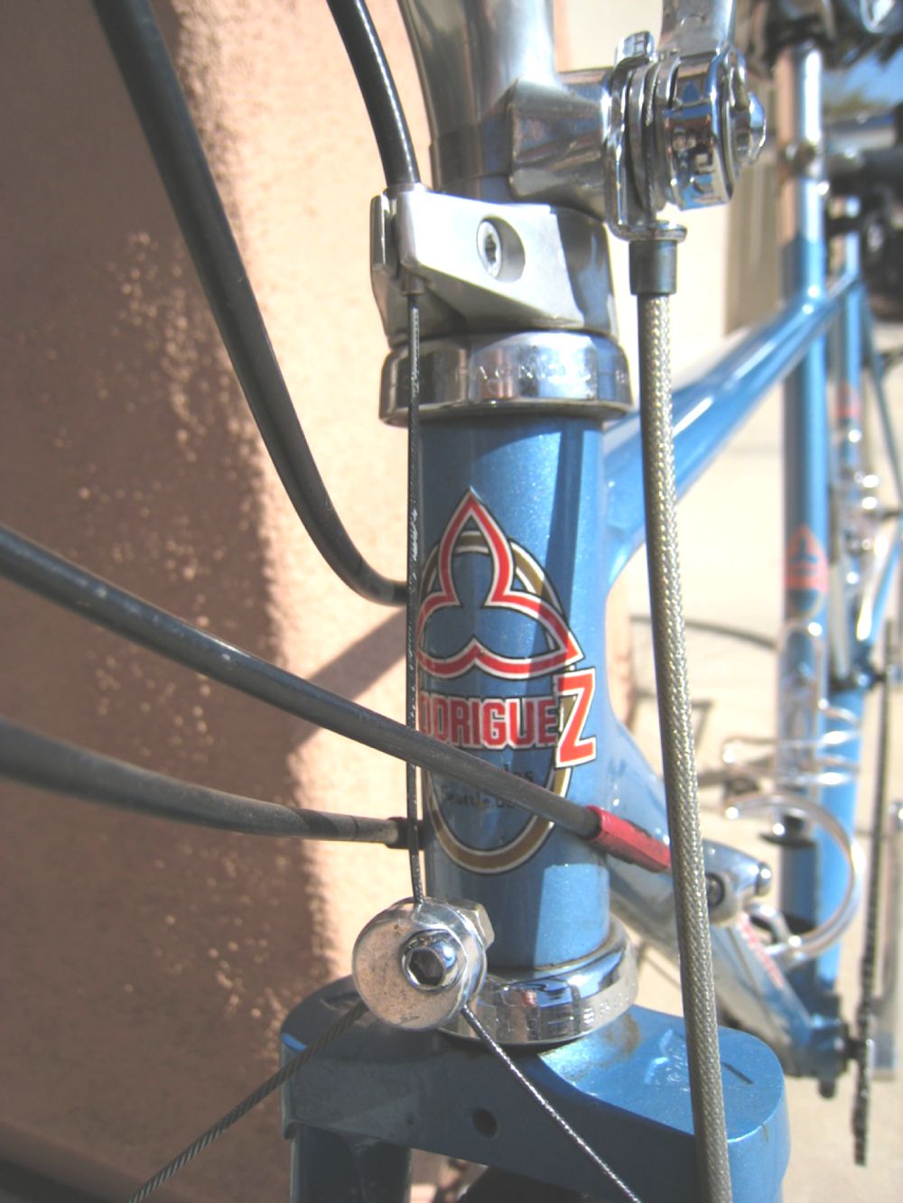 Brand New looking Rodriguez head tube decal