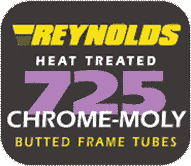 Reynolds 725 Frame Tubing Logo