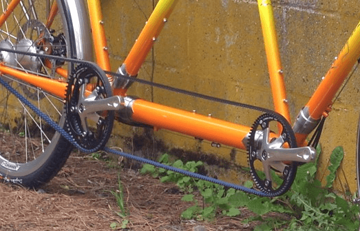 bike saddle and post