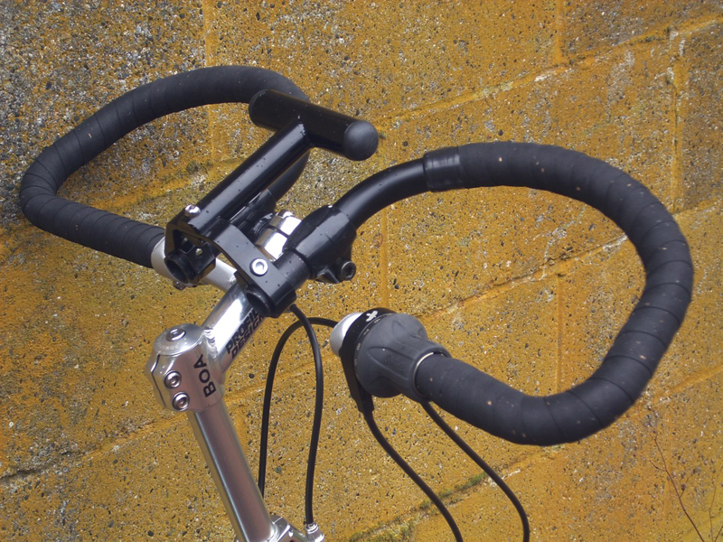 Collapsible Butterfly Handlebars.