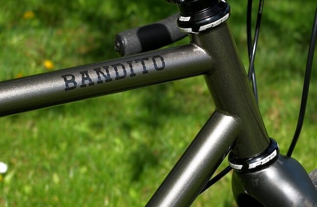 Rodriguez Bandito with custom top tube decal